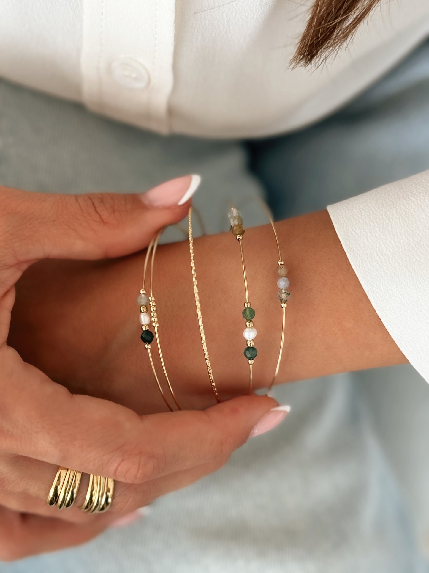 Le Bracelet Indie en Agate Indienne