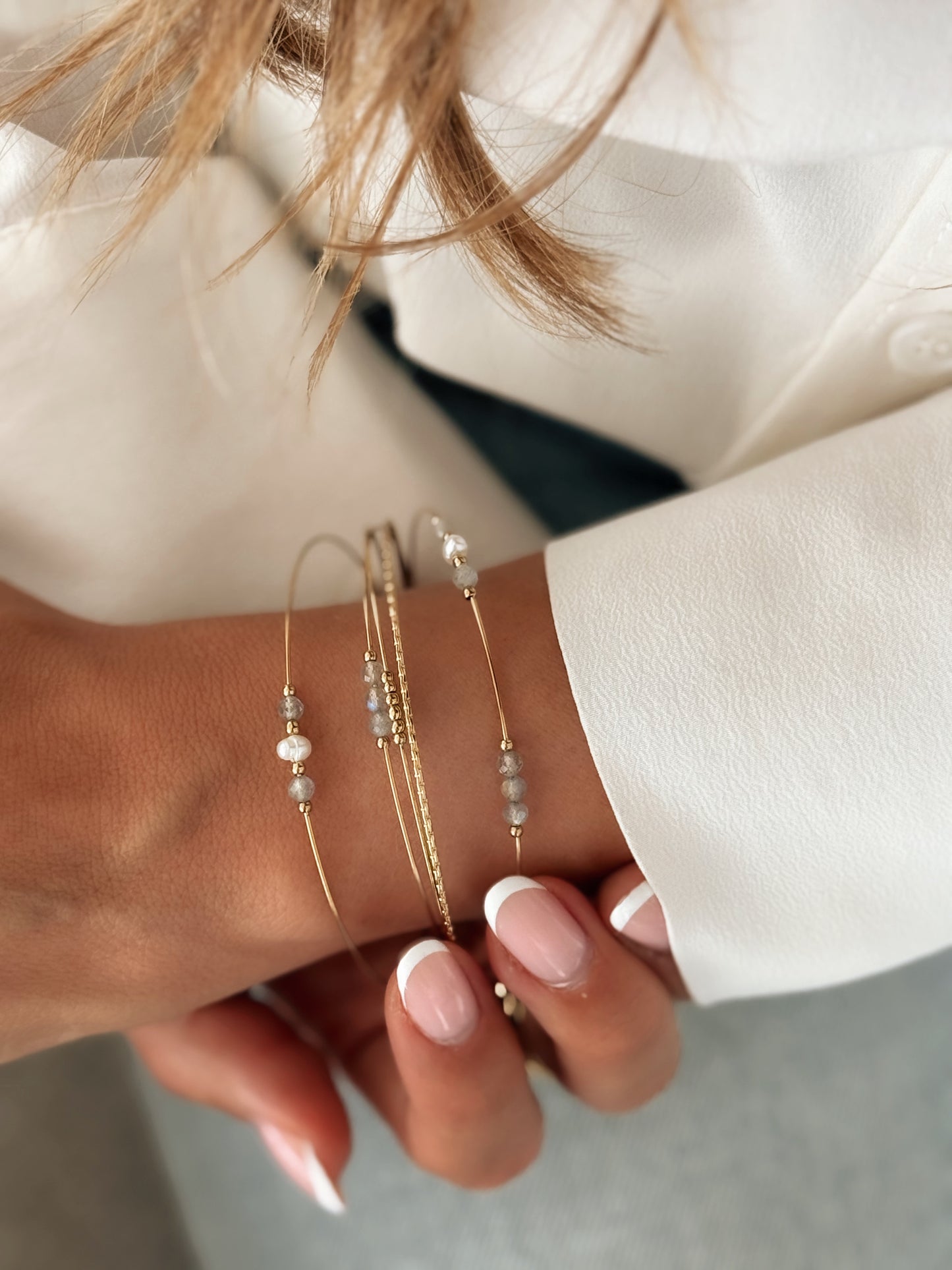 Le Bracelet Rita en Labradorite