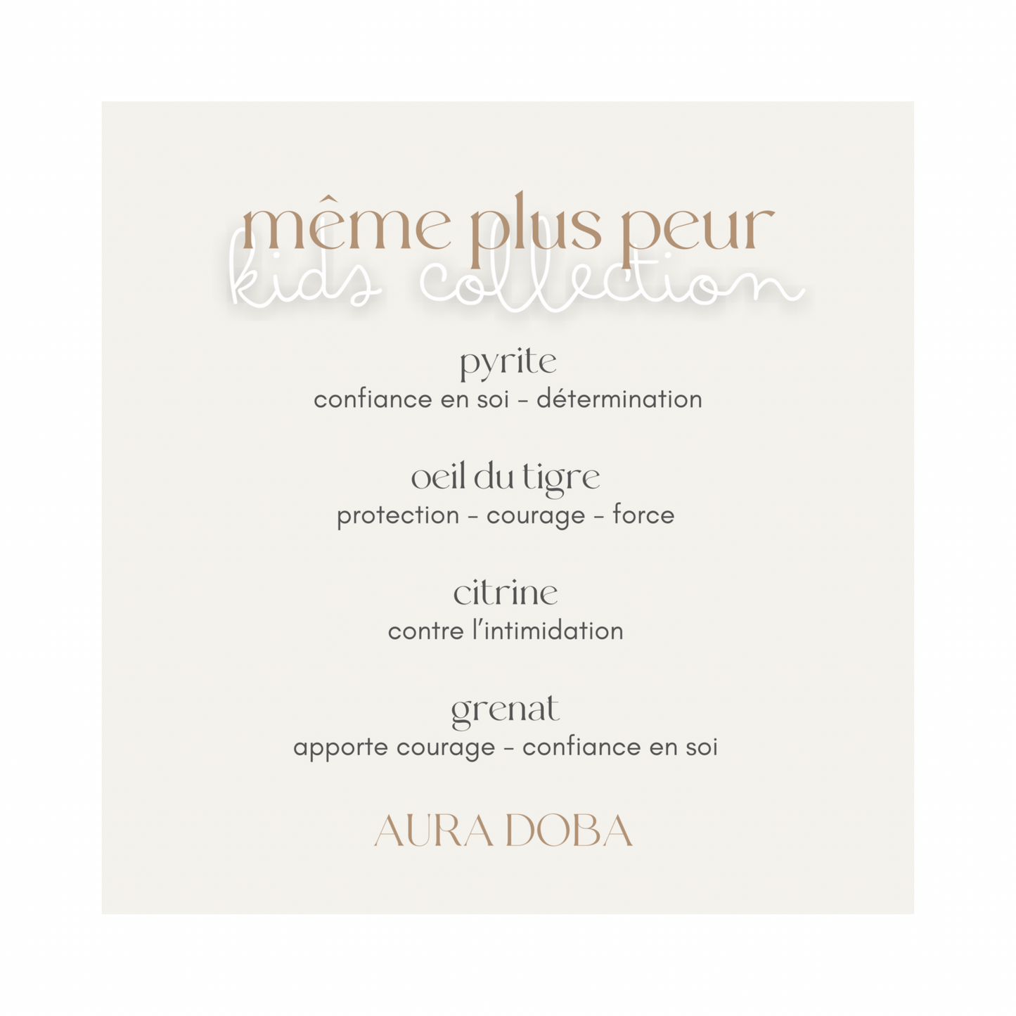 Kids Collections - La Confiance en Soi