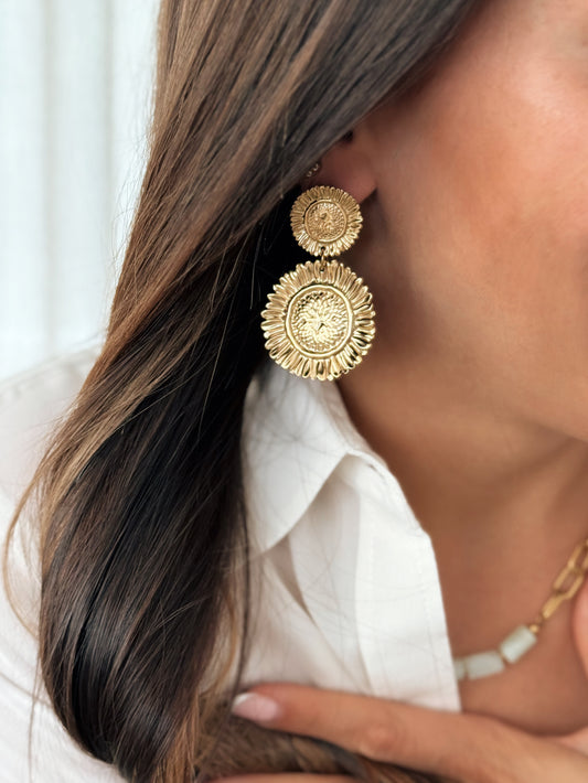 Les Boucles d'Oreilles Flora