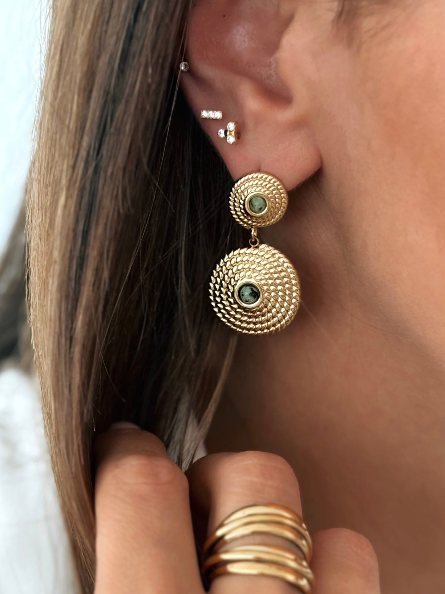 Les Boucles d'Oreilles Joséphine