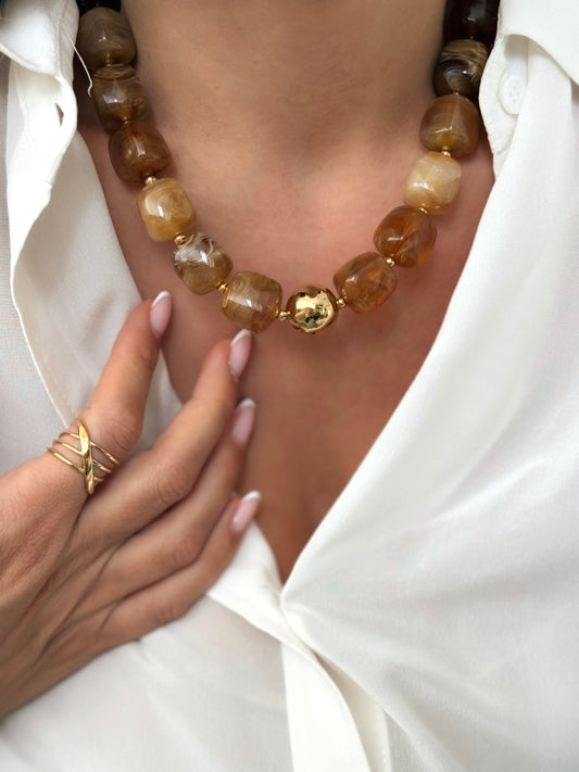 Le Collier Joul Taupe
