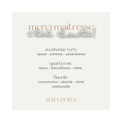 Kids Collection - Merci maîtresse